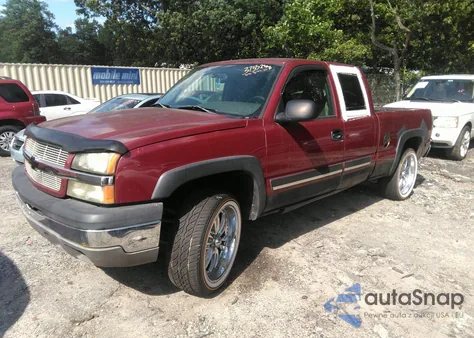 2004 Chevrolet Silverado 1500 Z71 from USA, damaged, VIN 2GCEK19T341327389